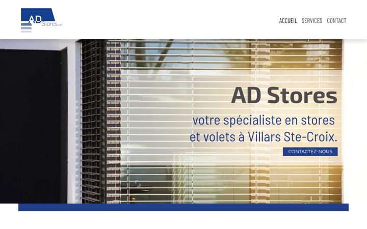 Screenshot of adstores-sarl.ch