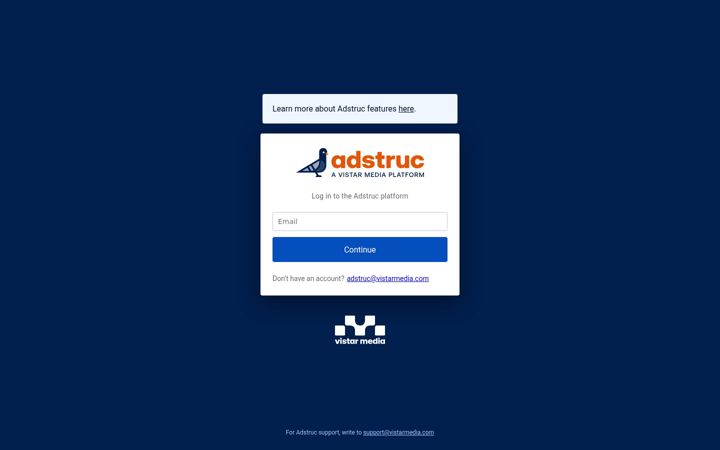 Screenshot of adstruc.com