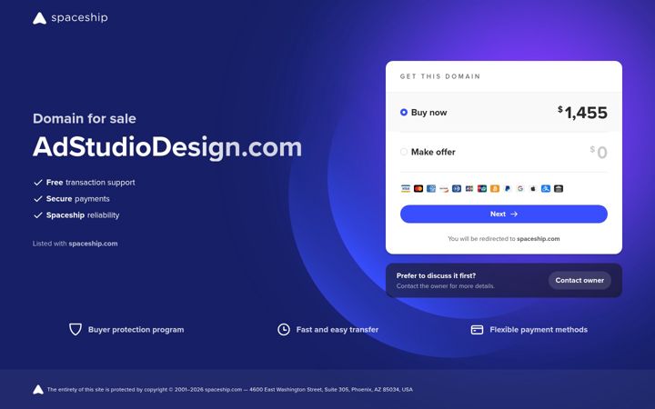 Screenshot of adstudiodesign.com
