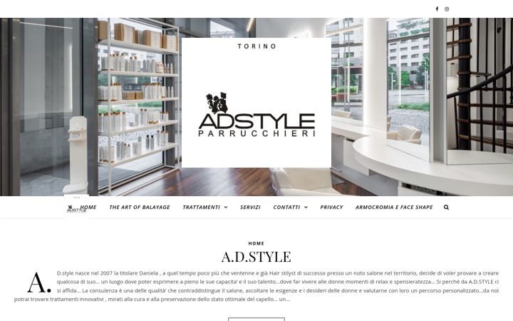 Screenshot ta' adstyletorino.it