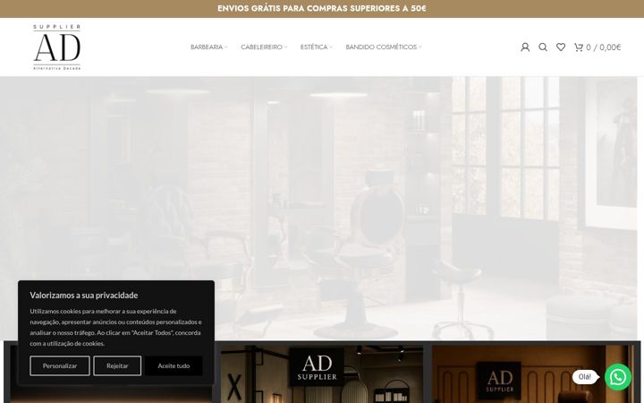 Screenshot of adsupplier.pt