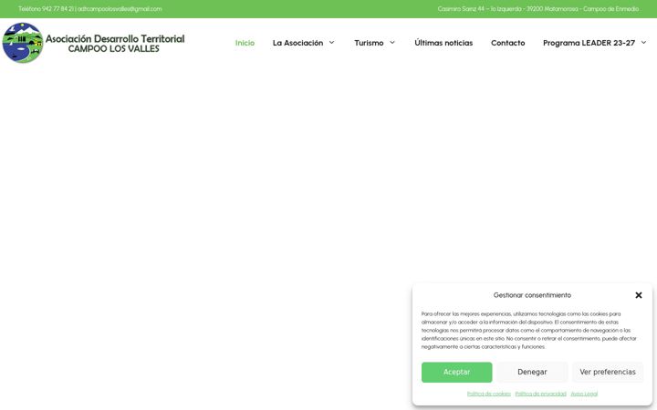 Screenshot of adtcampoolosvalles.com