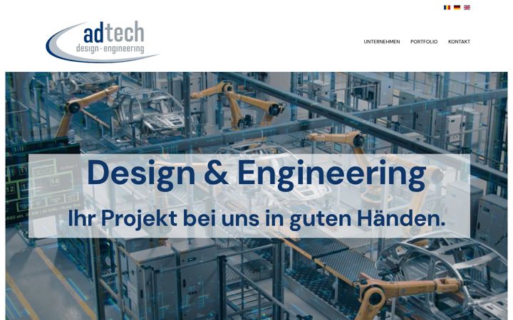 Screenshot of adtech-engineering.com