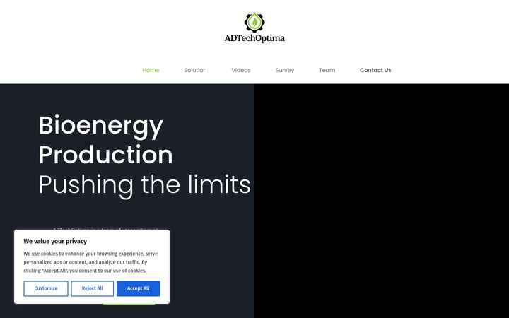 Screenshot of adtechoptima.co.uk
