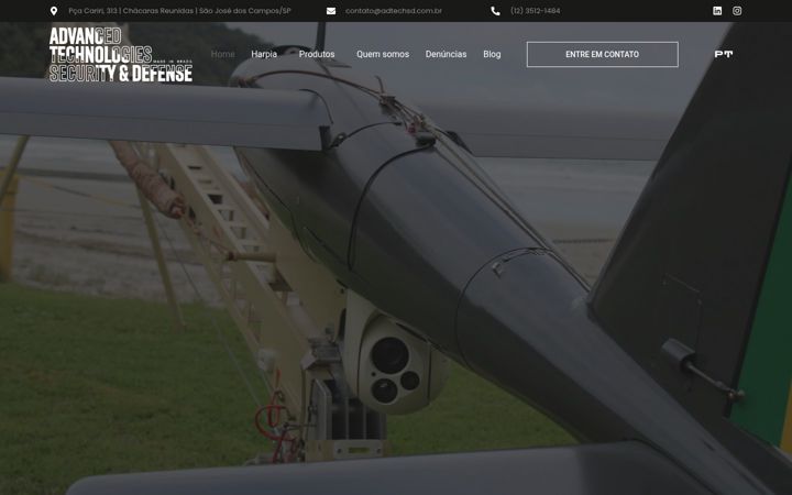 Skærmbillede af adtechsd.com.br