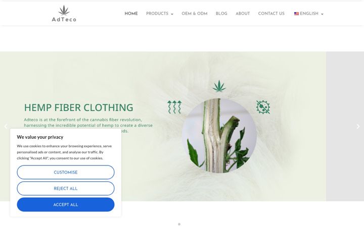 Screenshot of adteco-global.com
