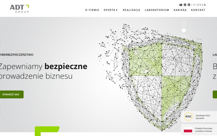 Screenshot of adtg.eu