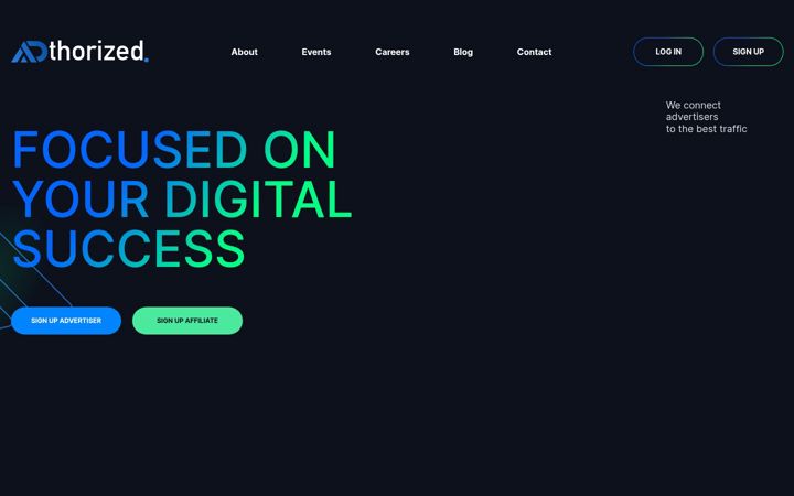 Screenshot of adthorized.com