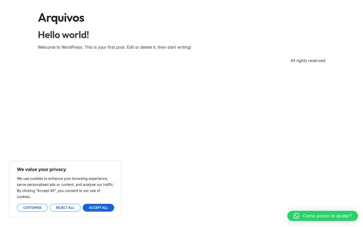Screenshot of adtoledo.com.br