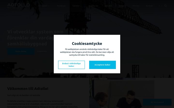 Screenshot of adtollo.se