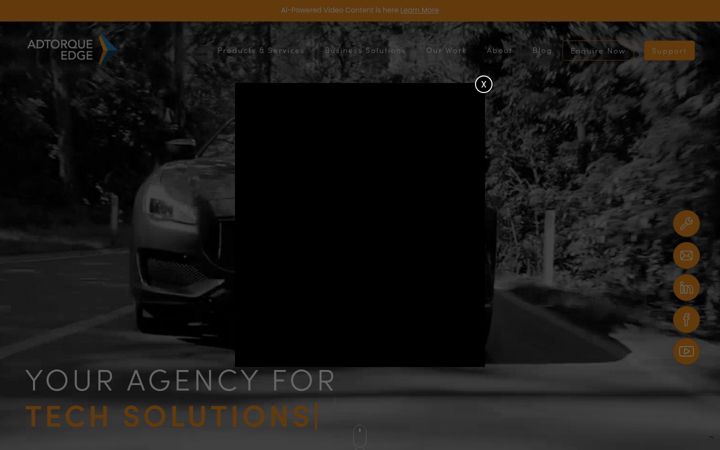 Screenshot van adtorqueedge.com
