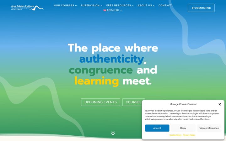 Screenshot of adtraininginstitute.com