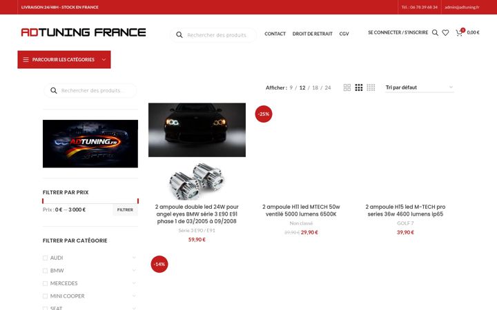 Screenshot ta' adtuning.fr