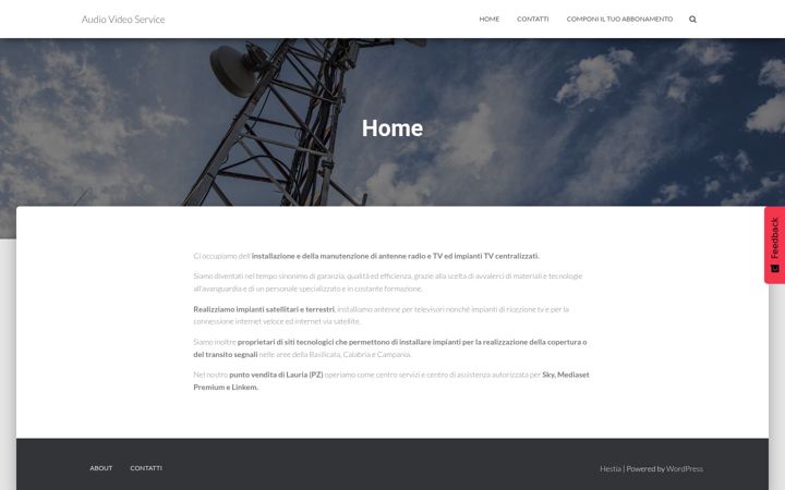Screenshot of adtvsat.com