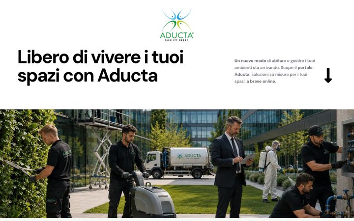 Screenshot of aducta.it