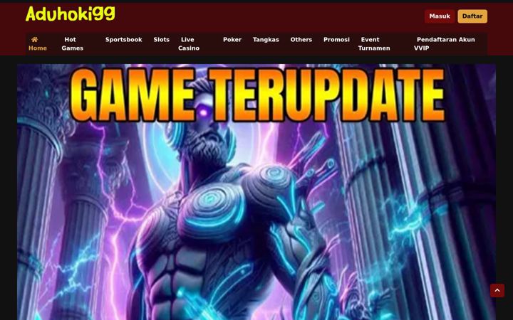 Screenshot of aduhoki99.org