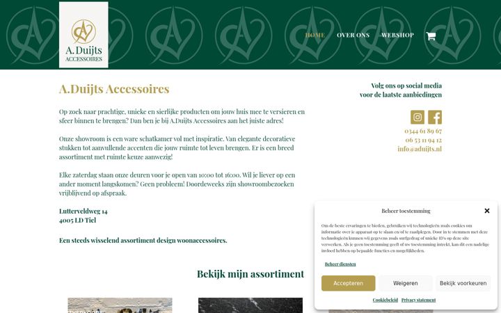 Screenshot ta' aduijts.nl