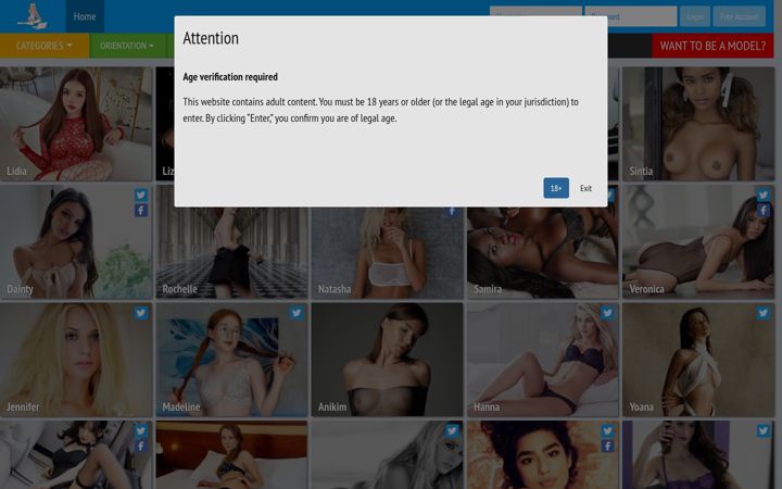 Snímek obrazovky adultchatropolis.com
