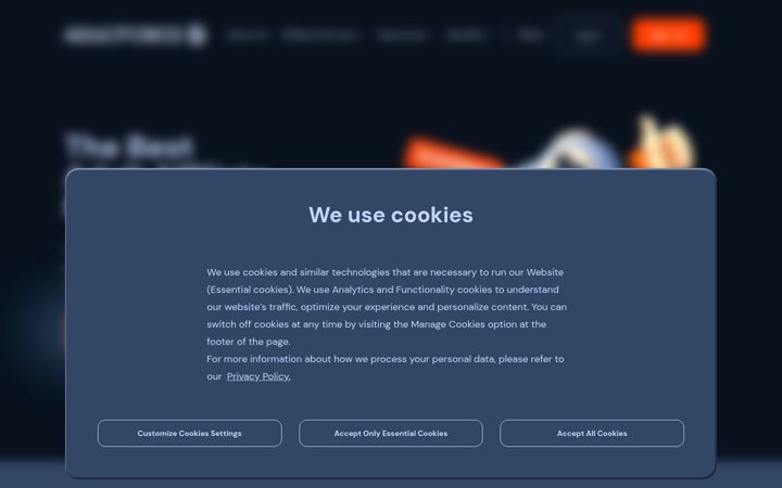 Screenshot of adultforce.com