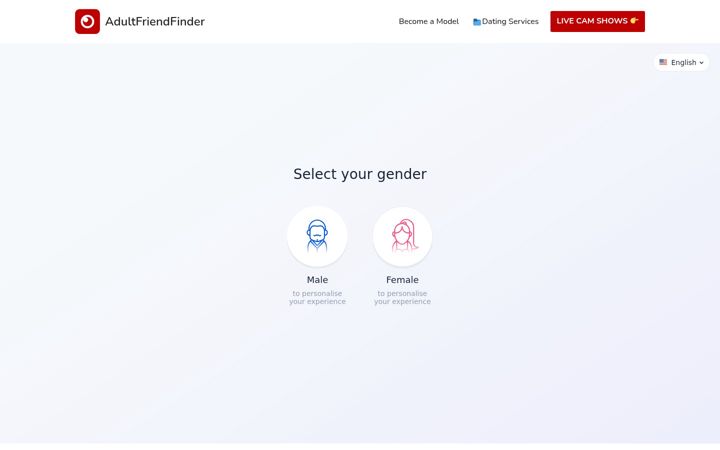 Screenshot of adultfriendfinder.onl
