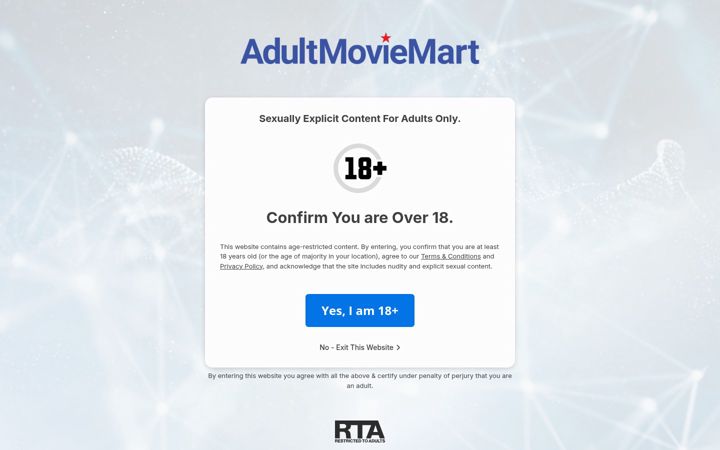 Screenshot of adultmoviemart.com