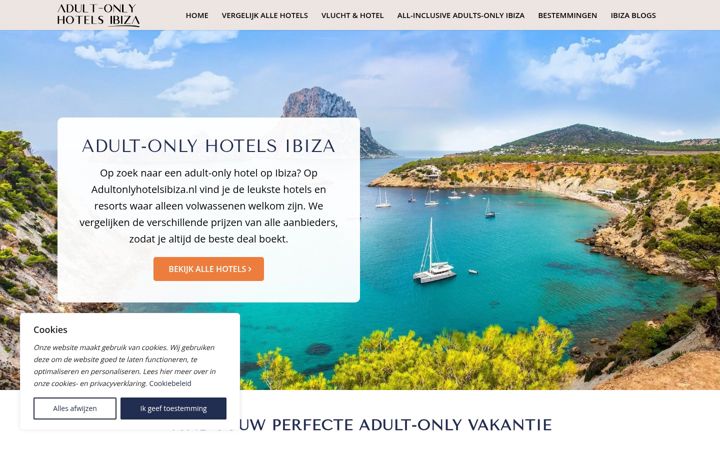Screenshot του adultonlyhotelsibiza.nl