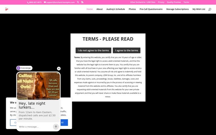 Screenshot of adultphonesexchat.com