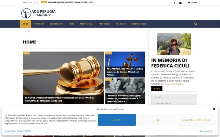 Screenshot ta' aduperugia.it