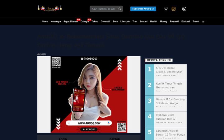 Screenshot of aduqq.com