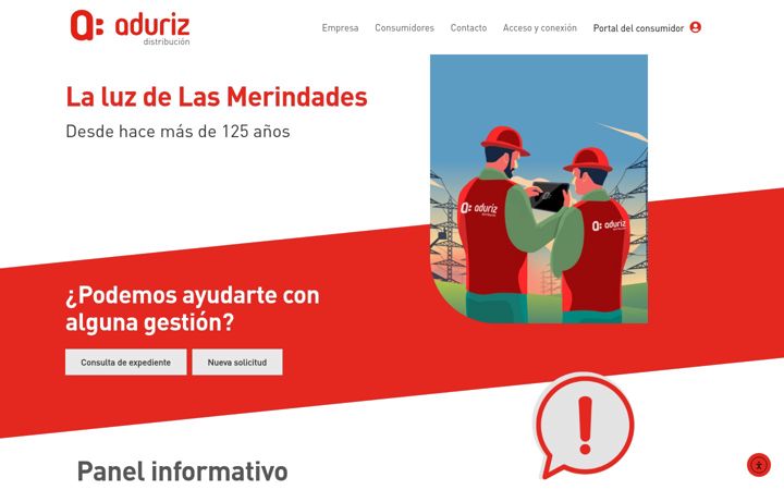 Screenshot ta' aduriz.es