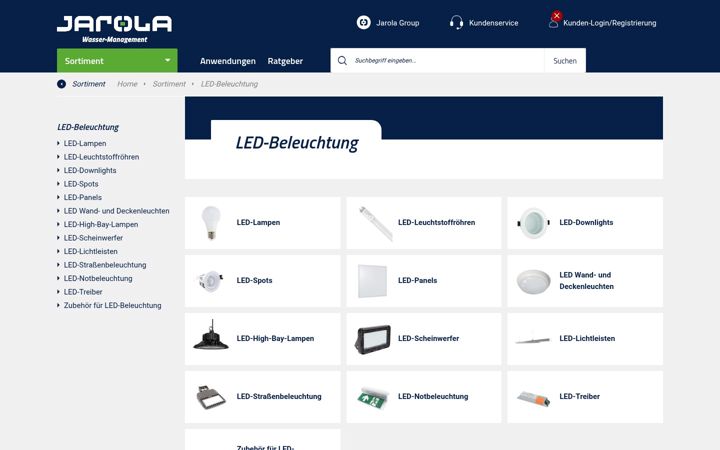 Screenshot of adurolicht.de