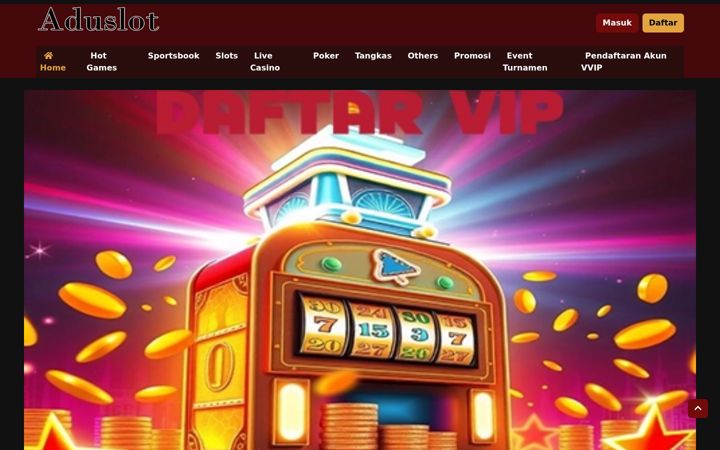 Screenshot of aduslot.org