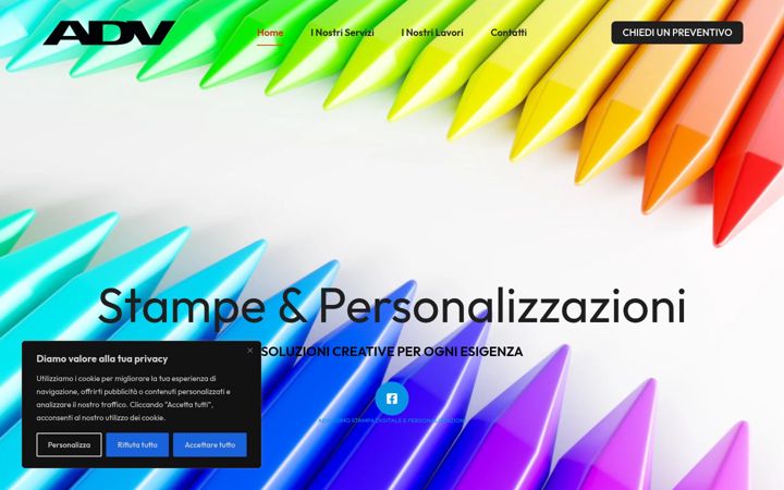 Screenshot van adv-co.it