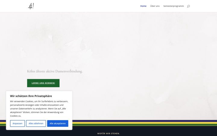 Screenshot of advagrippinia.de
