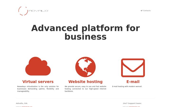 Screenshot of advailo.com