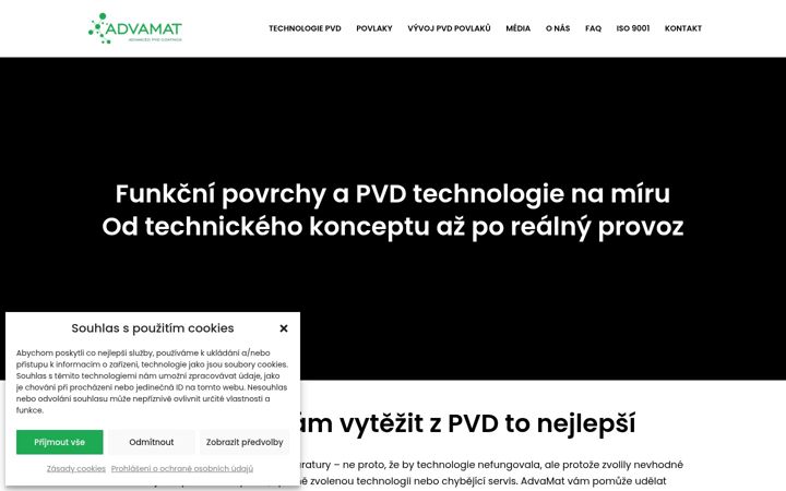 Skjámynd af advamat.cz