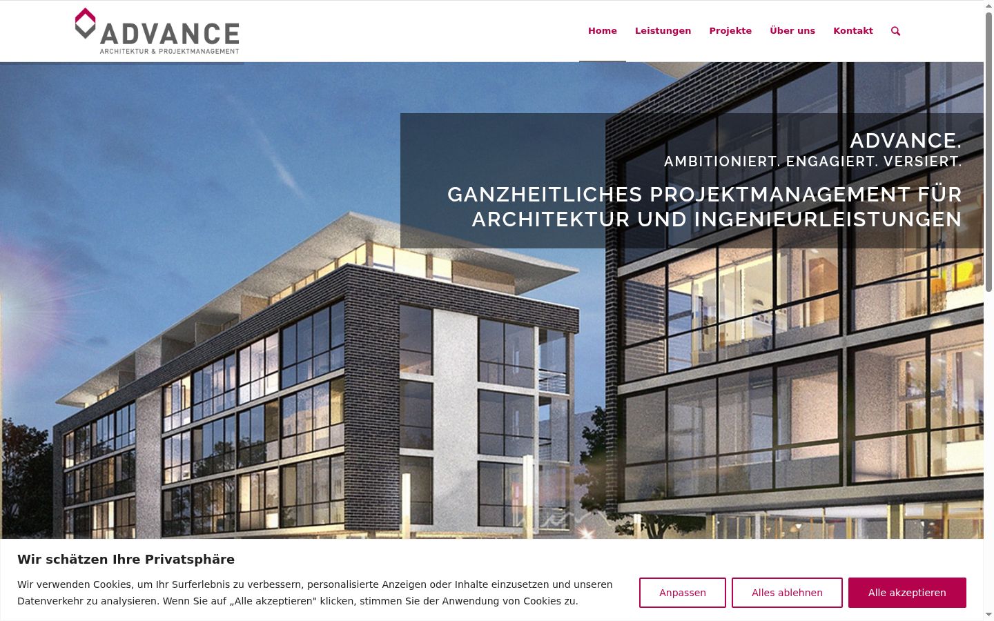 Capture d'écran de la bannière de consentement affichée avant toute interaction