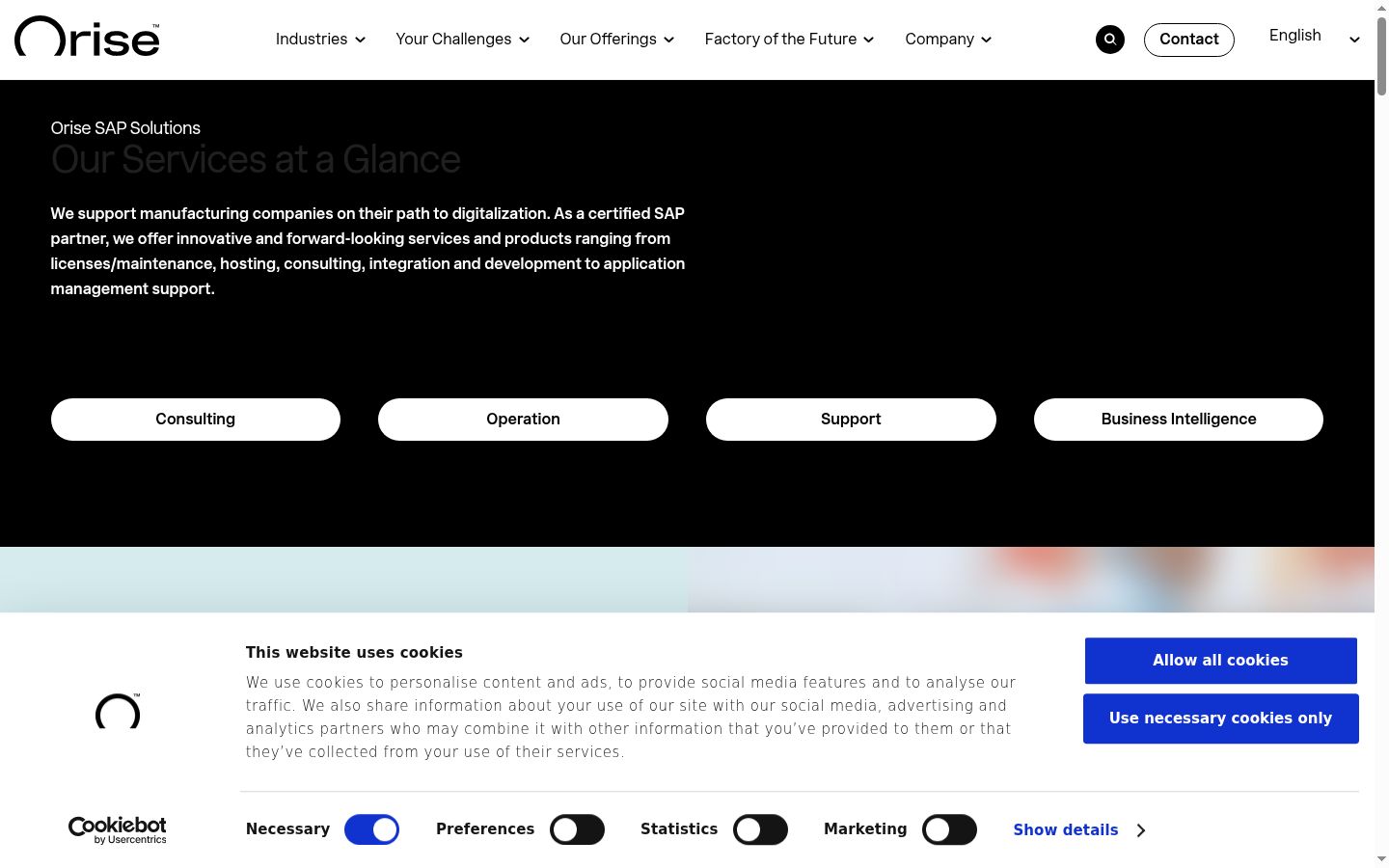 Screenshot tal-banner tal-kunsens muri qabel kwalunkwe interazzjoni