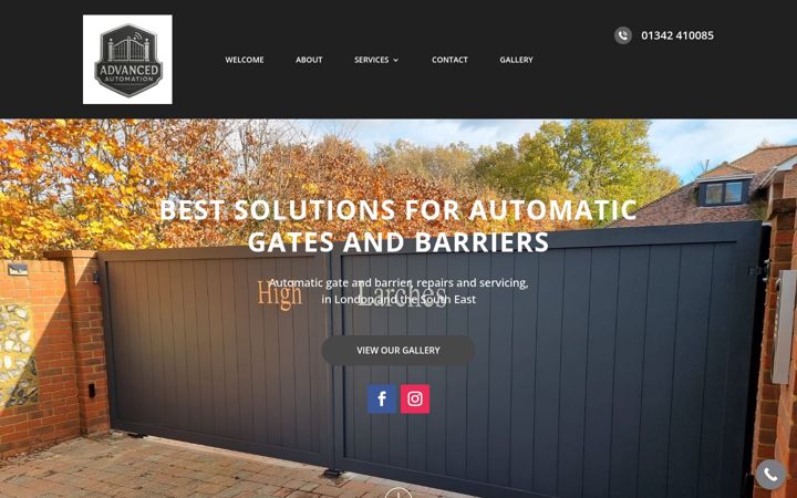 Screenshot of advanced-automation.co.uk
