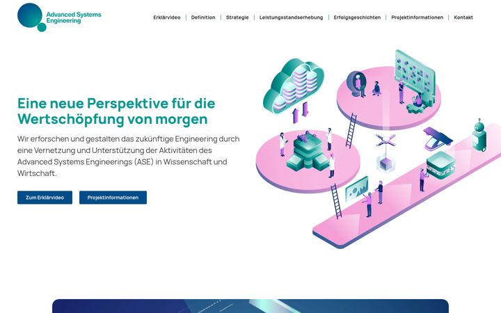 Screenshot of advanced-systems-engineering.de