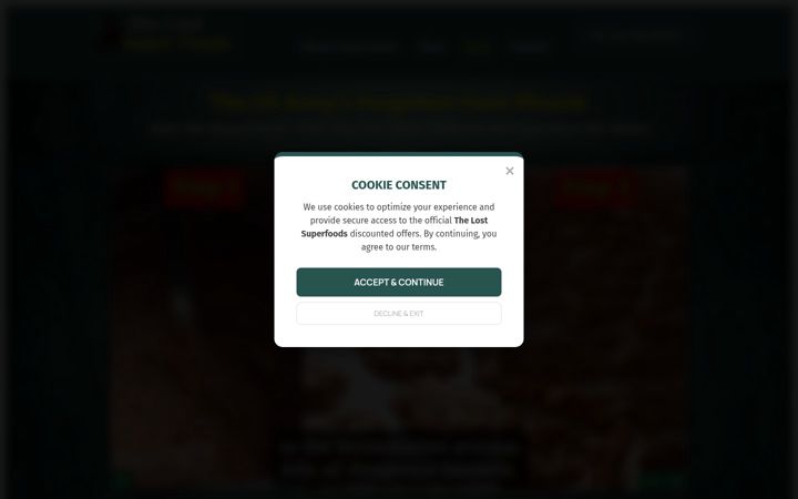 Screenshot of advancedbiosupplements.com