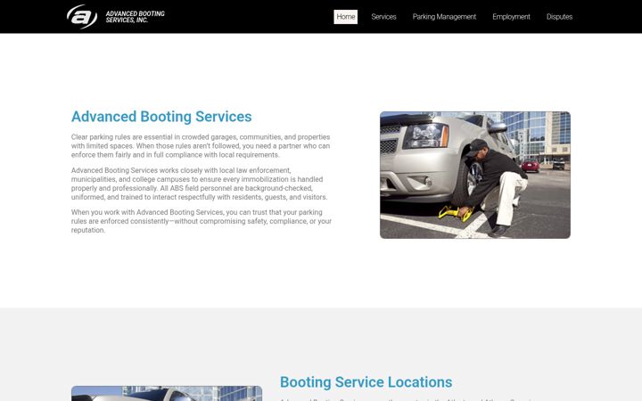 Screenshot of advancedbooting.com