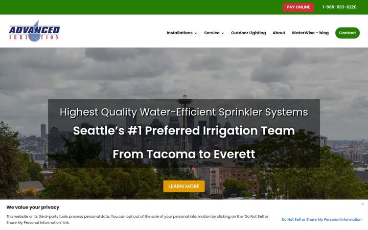 Screenshot of advancedinc.com