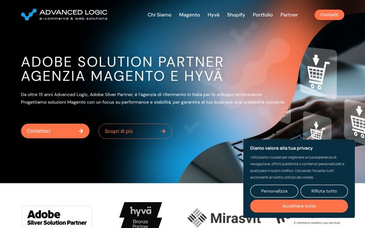 Screenshot of advancedlogic.eu