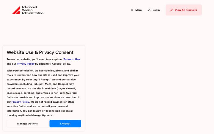 Screenshot ta' advancedma.com