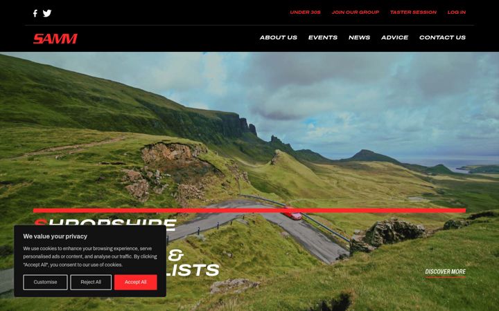 Screenshot of advancedmotorists.org