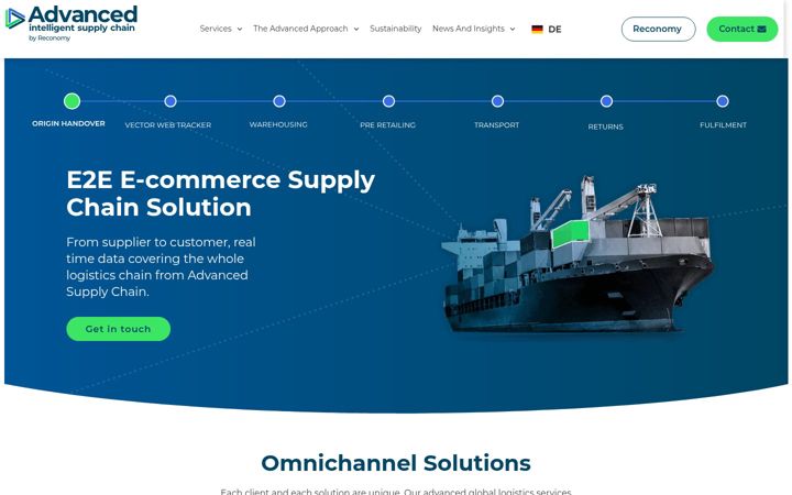 Screenshot stránky advancedsupplychain.com