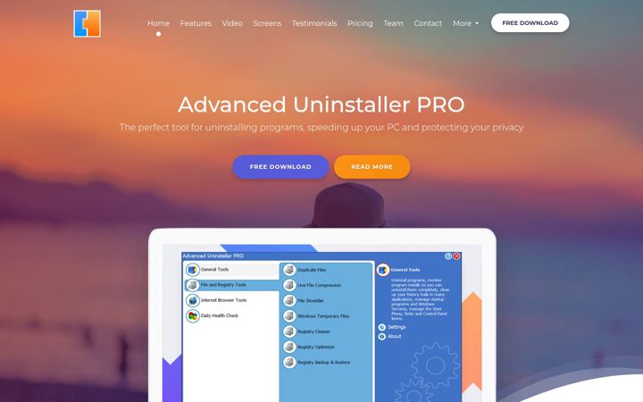 Screenshot του advanceduninstaller.com