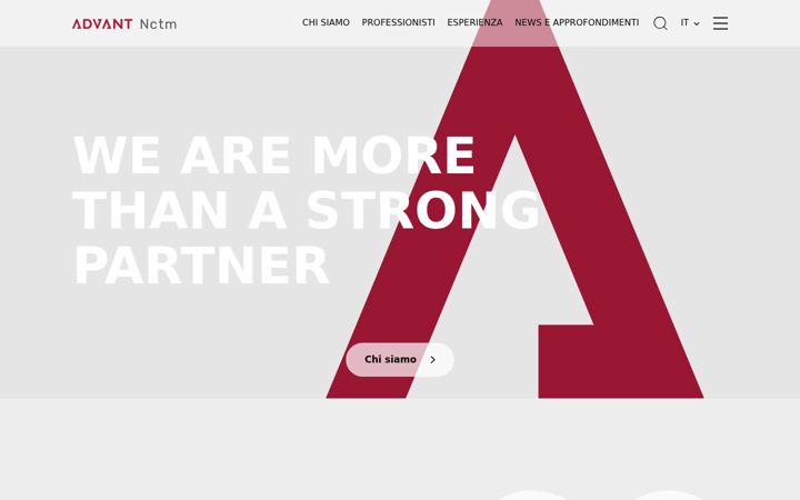 Screenshot of advant-nctm.com
