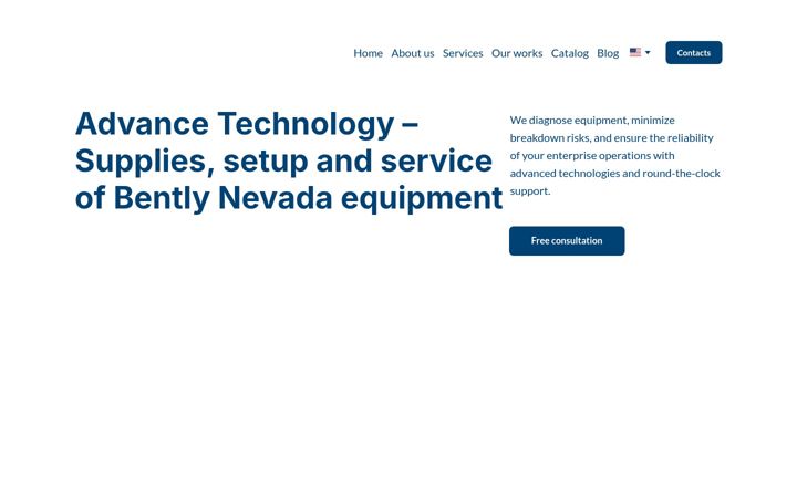Screenshot of advant-tech.solutions